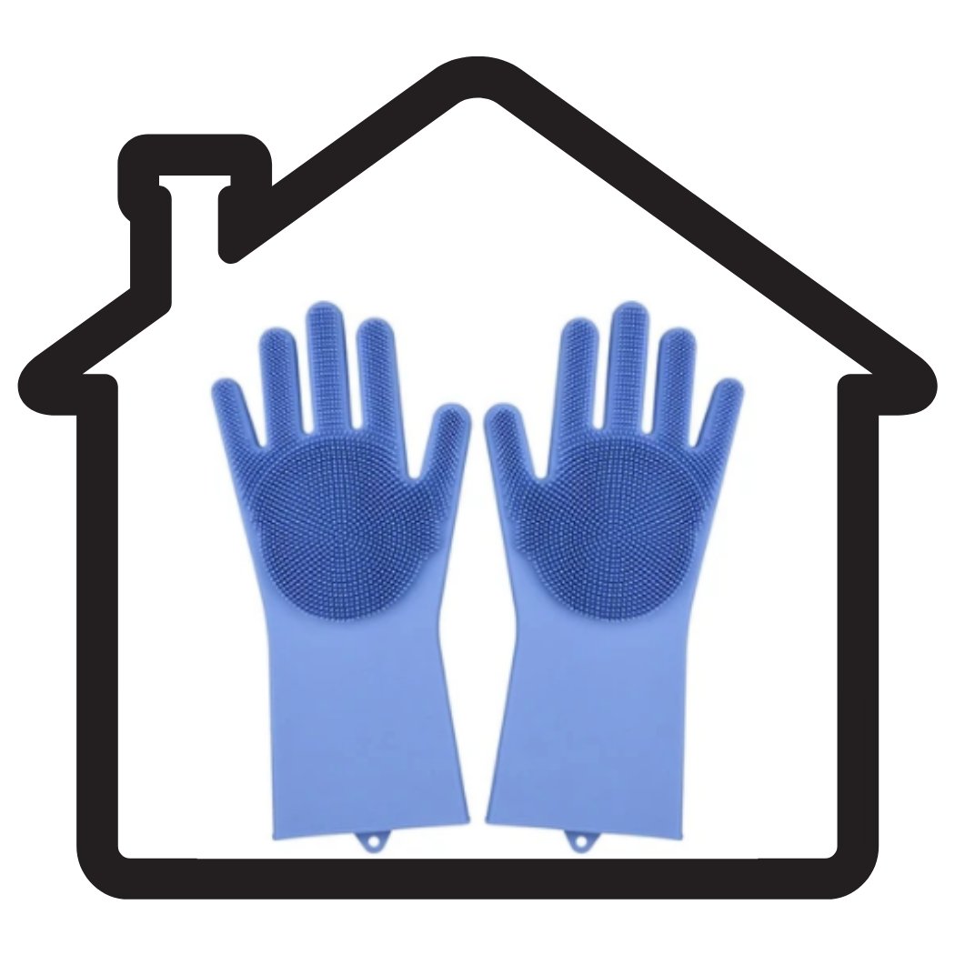 PARKER & BAILEY Microfiber Dust Gloves - Reusable Microfiber Dusting Gloves  for House Cleaning Dusting Mitt Microfiber Gloves for Cleaning Plant