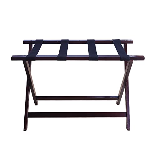 Casual Home Heavy Duty 30" Extra-Wide Luggage Rack, solid wood