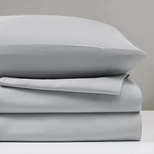 Beautyrest Tencel Polyester Blend Full Sheet Set with Grey Finish BR20-3905