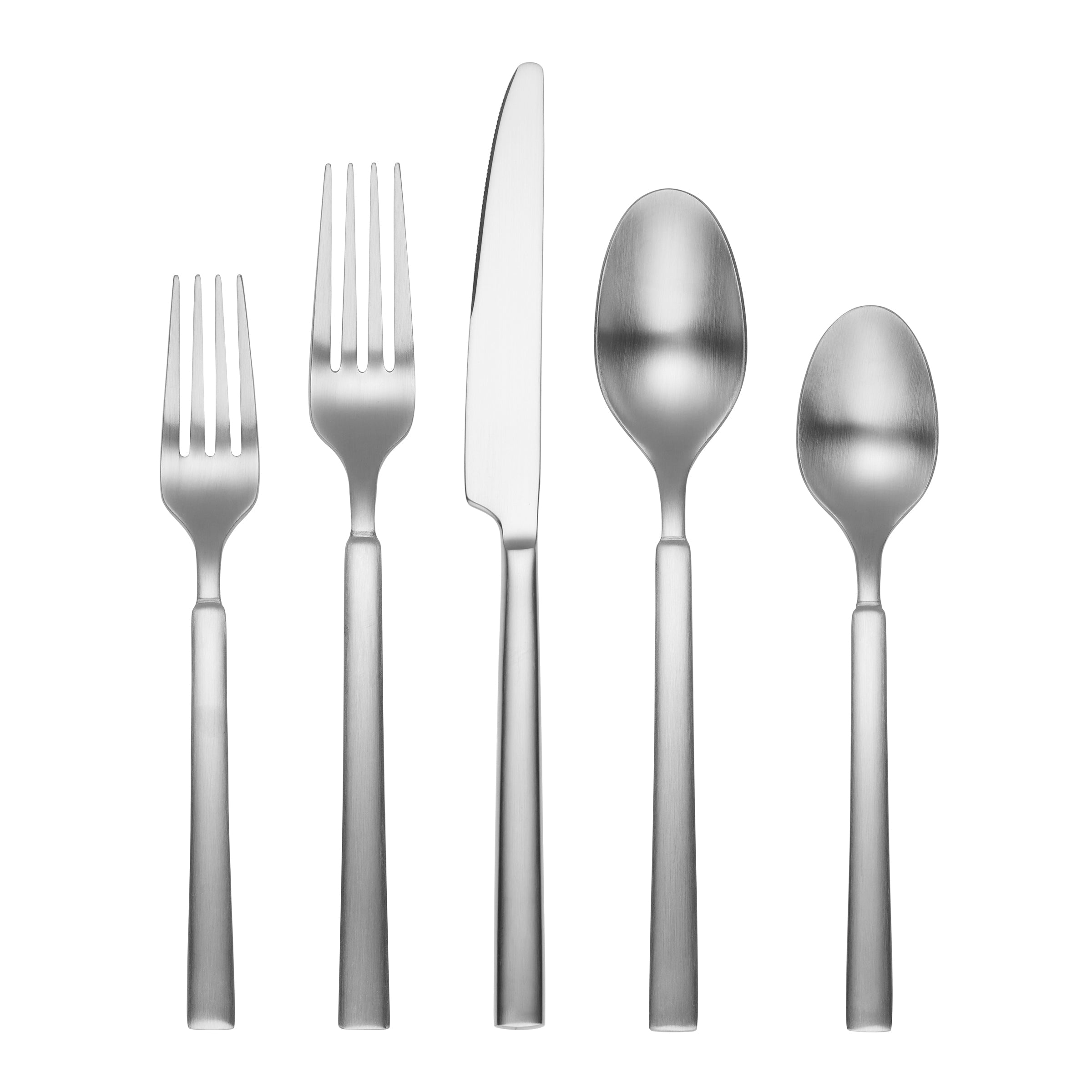 Cambridge Beacon Gold Satin 20-Pieces Brushed Modern Flatware 807420HGY12X at
