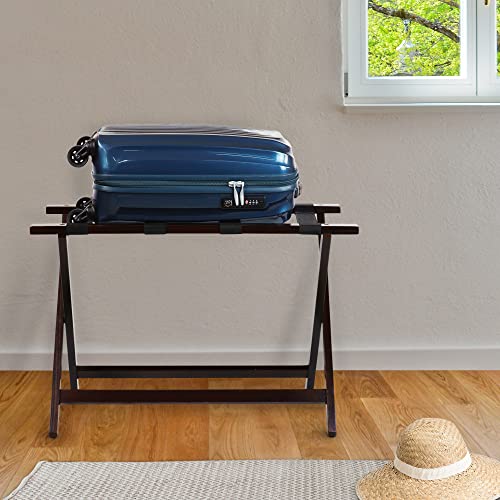 Casual Home Heavy Duty 30" Extra-Wide Luggage Rack, solid wood