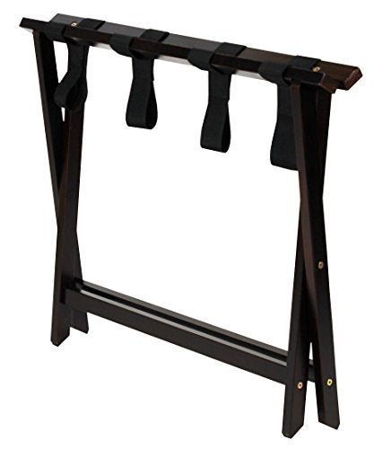 Casual Home Heavy Duty 30" Extra-Wide Luggage Rack, solid wood