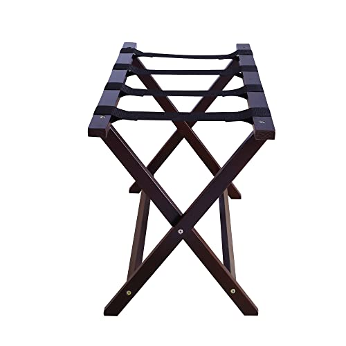 Casual Home Heavy Duty 30" Extra-Wide Luggage Rack, solid wood