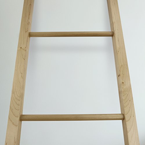 American Trails Decorative Ladder with Solid American, Natural Maple