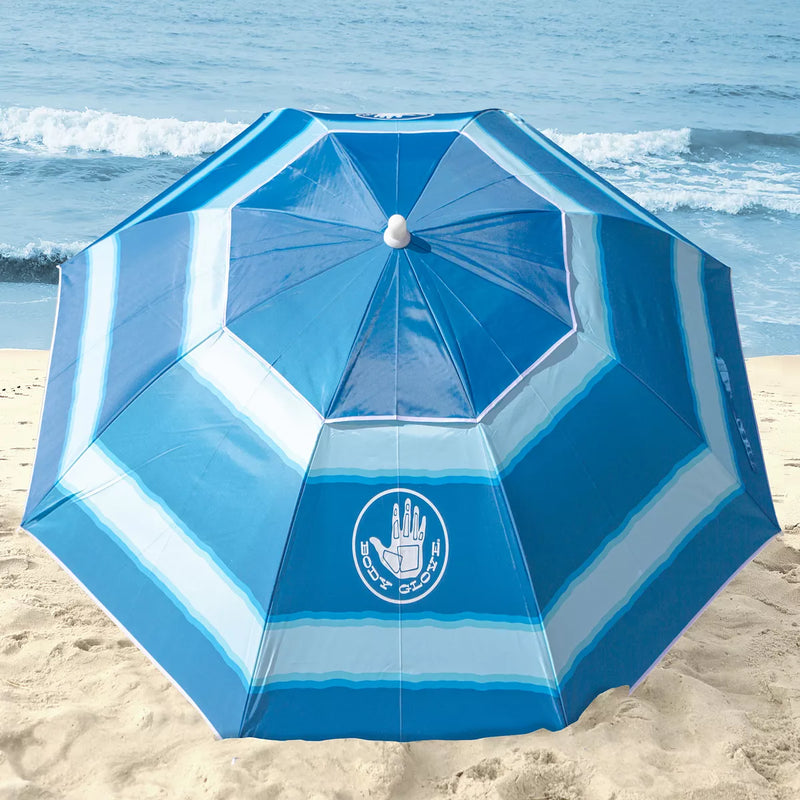 Body Glove - 7 Foot Beach Umbrella Dyed Border