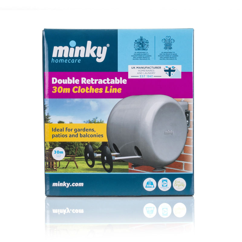 Minky Homecare 98-ft. Retractable Clothesline