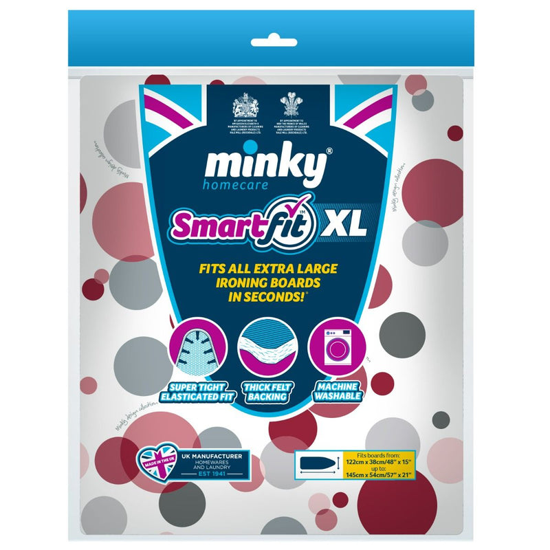 Minky Homecare SureFit Ironing Board Cover (fits larger US boards)