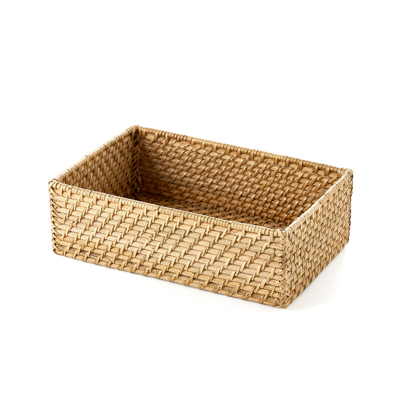 Home Outfitters S/3 Key West Bath Storage, Natural