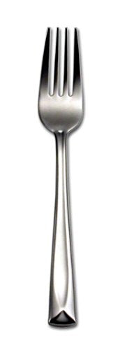 Oneida Lincoln 20 Piece Everyday Flatware, Service for 4, 18/0 Stainless Steel, Silverware Set, Dishwasher Safe, Silver