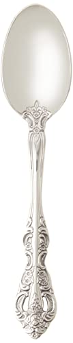 Oneida Michelangelo Fine Flatware Teaspoons, Set of 4 , 18/10 Stainless Steel, Silverware Set, Dishwasher Safe