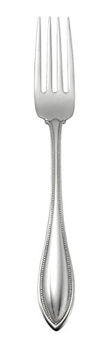 Oneida American Harmony 45 Piece Everyday Flatware, Service for 8, 18/0 Stainless Steel, Silverware Set, Dishwasher Safe, Silver