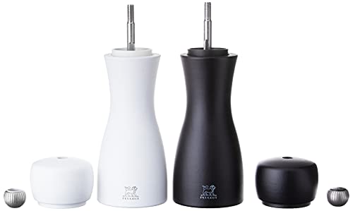 Peugeot Tahiti 6 Inch Black Pepper Mill and White Salt Mill Set