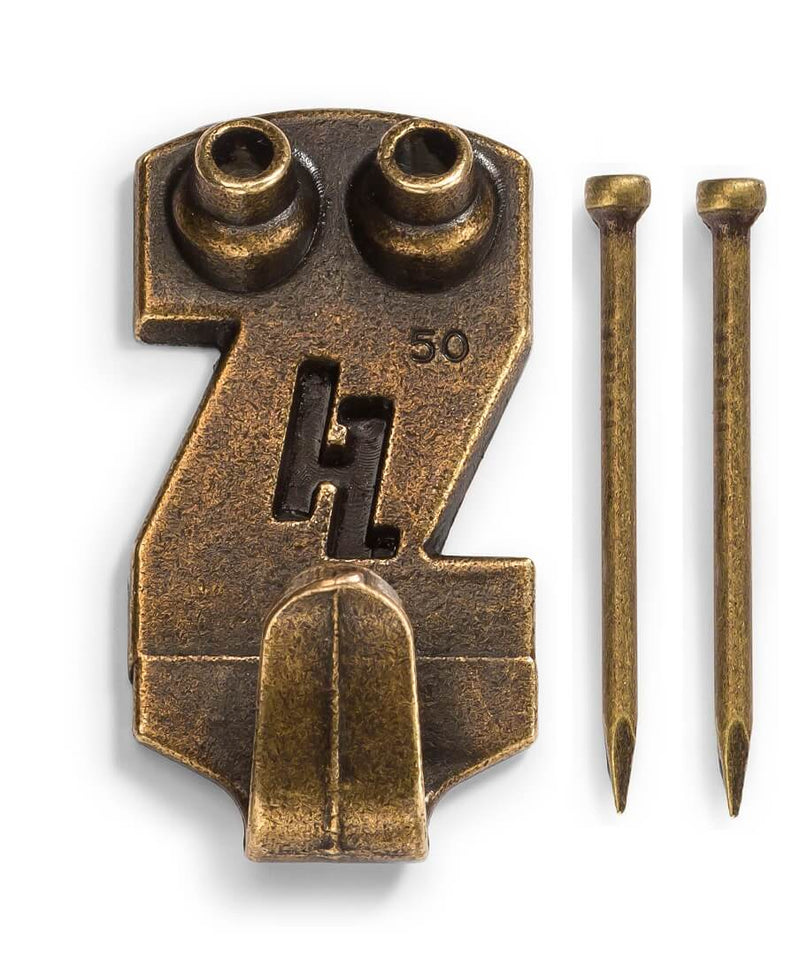 HangZ Gallery 50lb Picture Hooks (50-Pack)