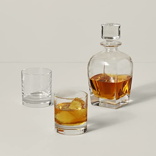 Lenox Tuscany Classics 3-Piece Whiskey Set, 5.55 LB, Clear