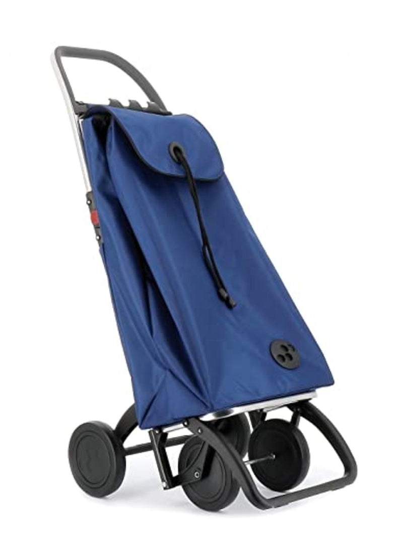 ROLSER I-Max MF 4 Wheel Foldable Shopping Trolley - Klein