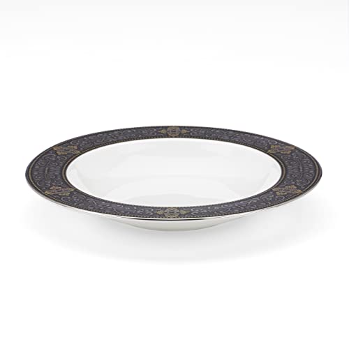 J19K Cobalt Blue Large Rim Soup Bowl By Lenox | , Ltd - View #2