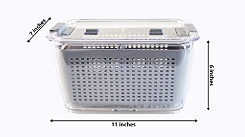 Kitchen Spaces Colander Bin, Small, Gray