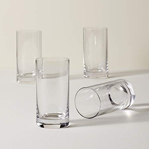 Lenox Tuscany Classics 4-Piece Highball Glass Set, 4.55 LB, Clear