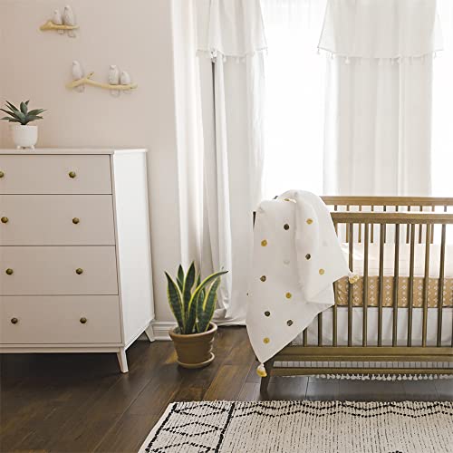 Crane Baby Woodland Nursery Décor, 2 Piece Wooden Wall Décor for Boys and Girls, Bird Perch, 17” x 7" and 9” x 6.5"