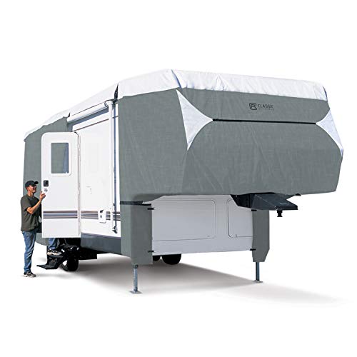 Classic Accessories Over Drive PolyPRO3 Deluxe 5th Wheel Cover or Toy Hauler Cover, Fits 33&