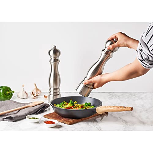 Peugeot Paris Chef Stainless Steel 22cm - 8 3/4" Pepper Mill