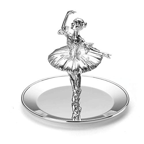 Reed and Barton Ballerina Ring Holder, 1.00 LB, Metallic