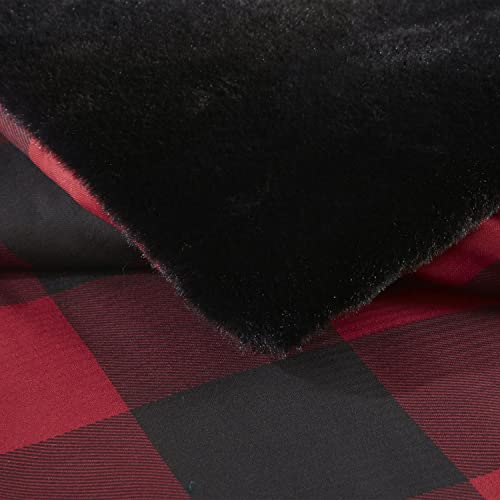 Woolrich Red Buffalo Check Queen Down Alternative Comforter Set WR9201030822-02