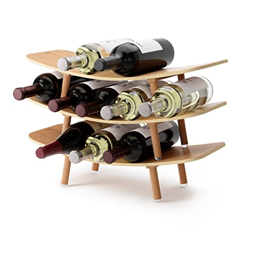 Umbra Vinola Decorative Wine Rack, Standard, Natural