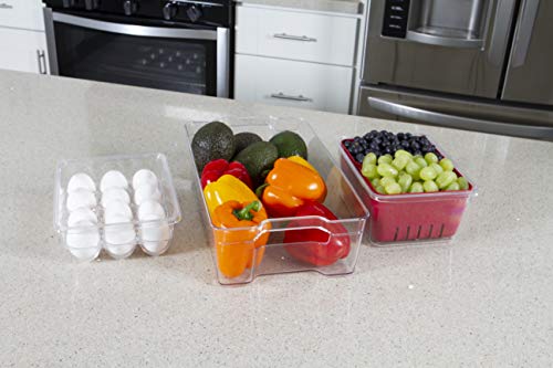 Kitchen Spaces Deluxe 18ct Egg Tray, Standard, Clear
