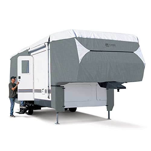 Classic Accessories Over Drive PolyPRO3 Deluxe 5th Wheel Cover or Toy Hauler Cover, Fits 41&