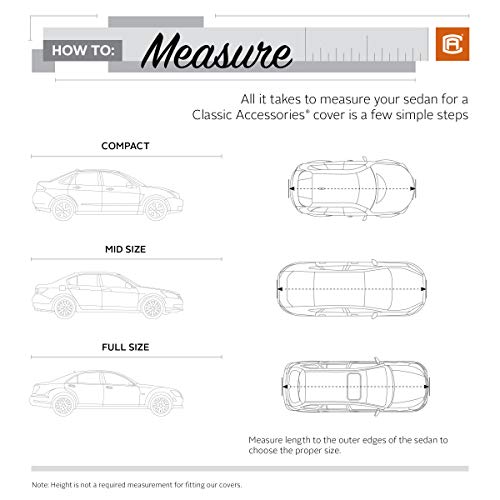 Classic Accessories Over Drive PolyPRO 1 Hatchback Cover, Fits hatchbacks/Wagons 14&