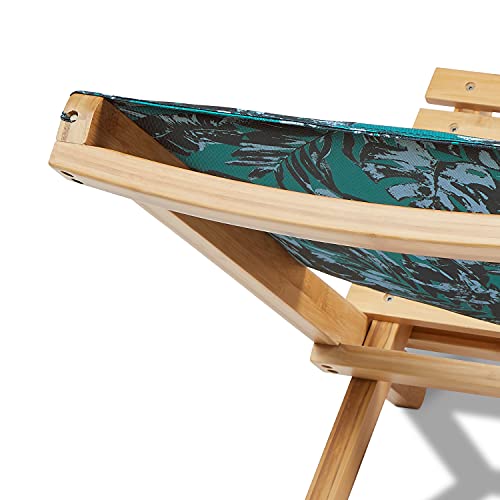 Duck Covers Bamboo Beach Chair, Olympic Forest