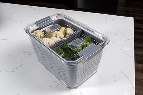 Kitchen Spaces Colander Bin, Large, Gray