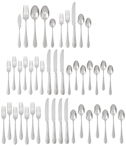 Oneida 45-pc. Tibet Flatware Set, Stainless