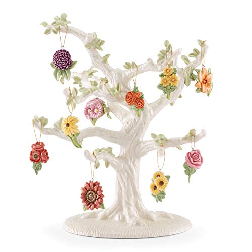 Lenox 890508 Fall Flowers 10-Piece Ornament Set