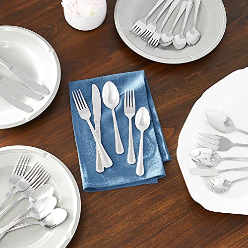 Oneida flatware 62-piece Set for 8 Flatware H081062A Tress Serving Set