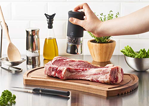 Peugeot Daman Shaftless 6.5 Inch Pepper Mill, Stainless Steel