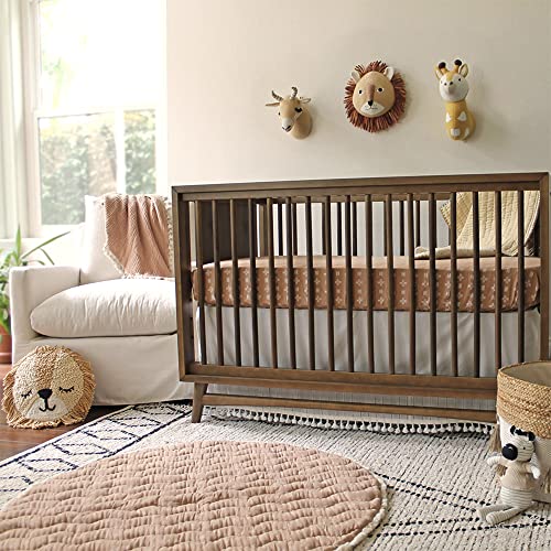 Crane Baby Safari Nursery Décor, Plush Animal Wall Décor for Boys and Girls, Antelope, 7" x 9" x 5.5"