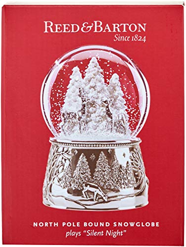Reed and Barton North Pole Bound Christmas Snowglobe