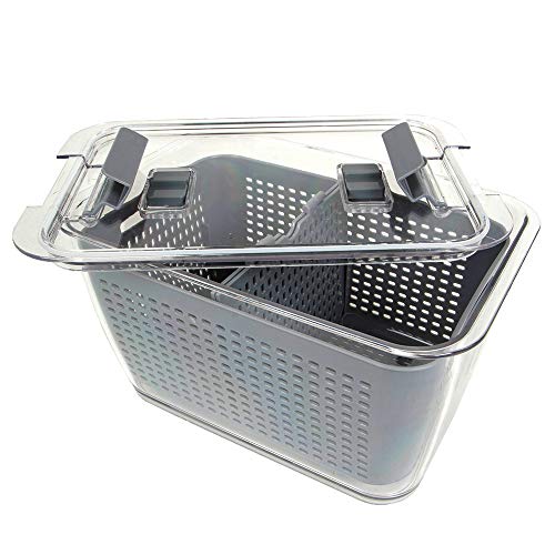 Kitchen Spaces Colander Bin, Small, Gray