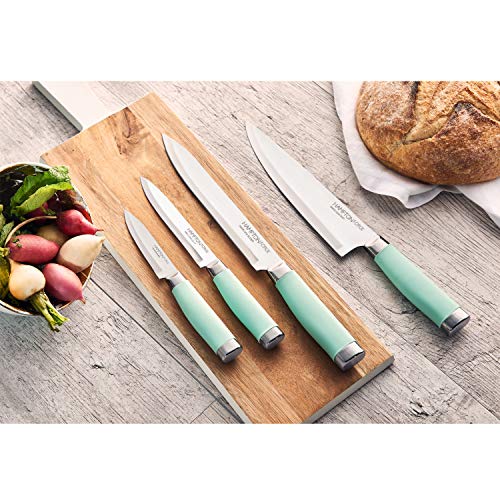 Hampton Forge EpicurePistachio–17Piece BlockSet, 17-Piece, Pistachio