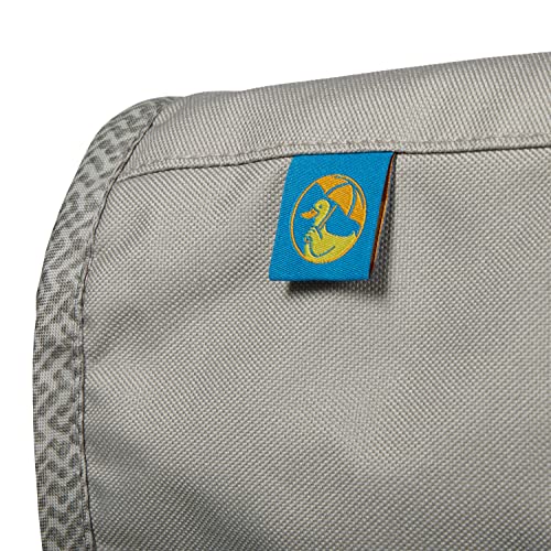 Duck Covers Weekend Water-Resistant Patio Loveseat Cover with Integrated Duck Dome, 52 x 35 x 35 Inch, Moon Rock, Patio Bench Cover