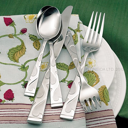 Oneida Tuscany 45-Piece Flatware Set, Service for 8
