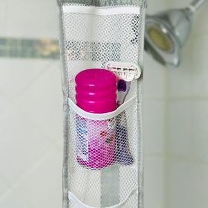 Grand Fusion Housewares Hanging Fabric Shower Caddy