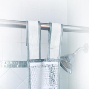 Grand Fusion Housewares Hanging Fabric Shower Caddy