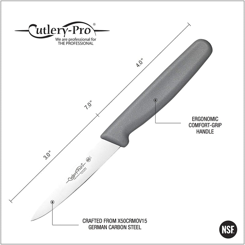 Cutlery-Pro Gourmet Chef Straight Edge Paring Knife