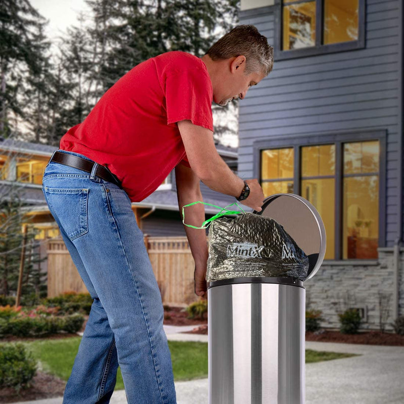 Mint-X® MintFlex® Rodent Repellent Trash Bags, 33 Gallon, 40 Count