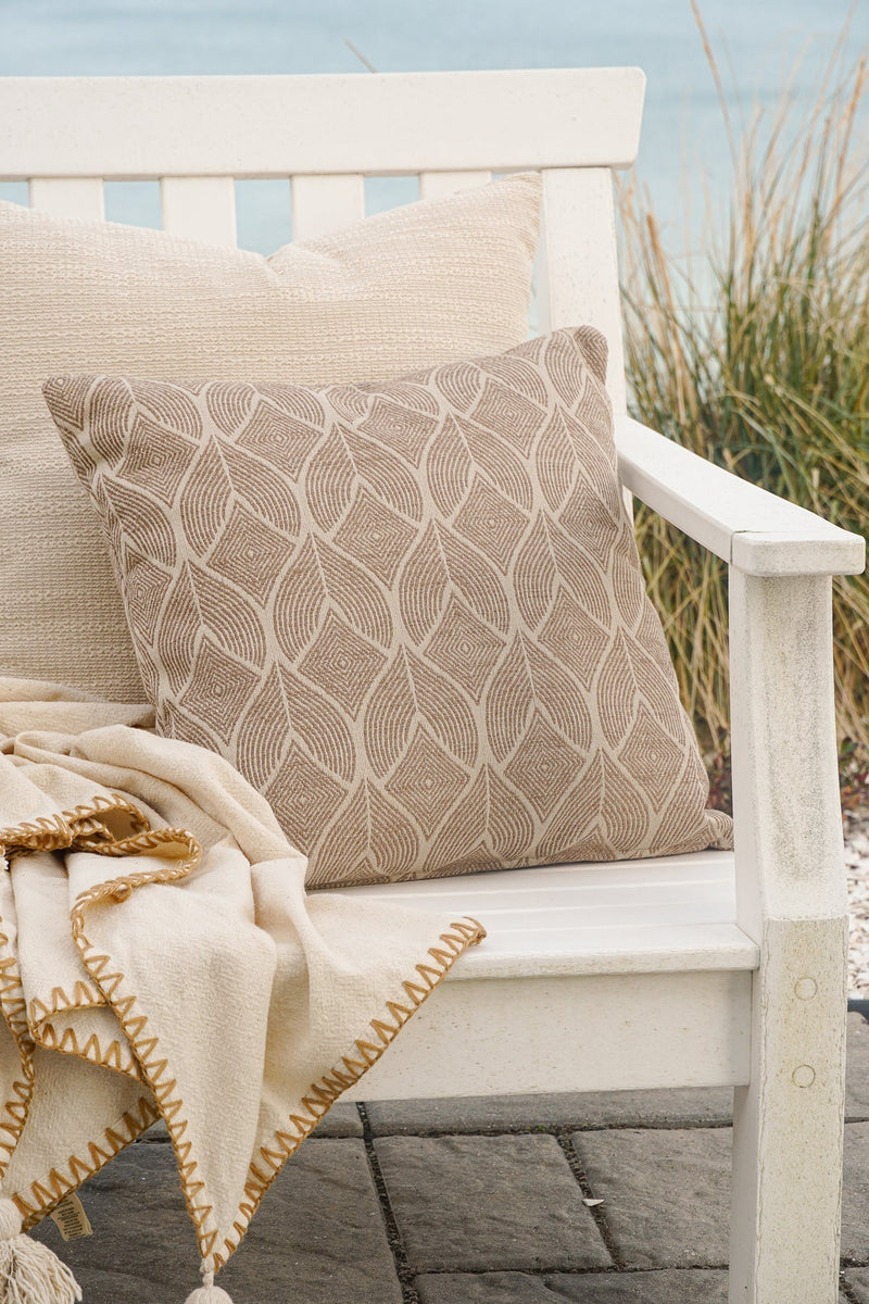 Cool Tropics 24x24 Mocha Outdoor Pillow