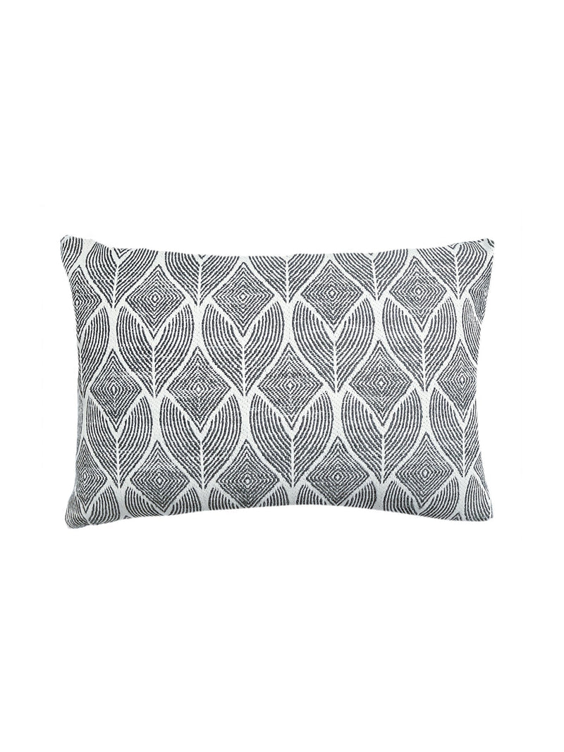 Cool Tropics 24x24 Black Outdoor Pillow