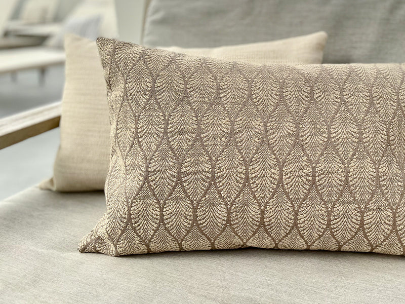 Summer Flora 14x20 Mocha Outdoor Pillow